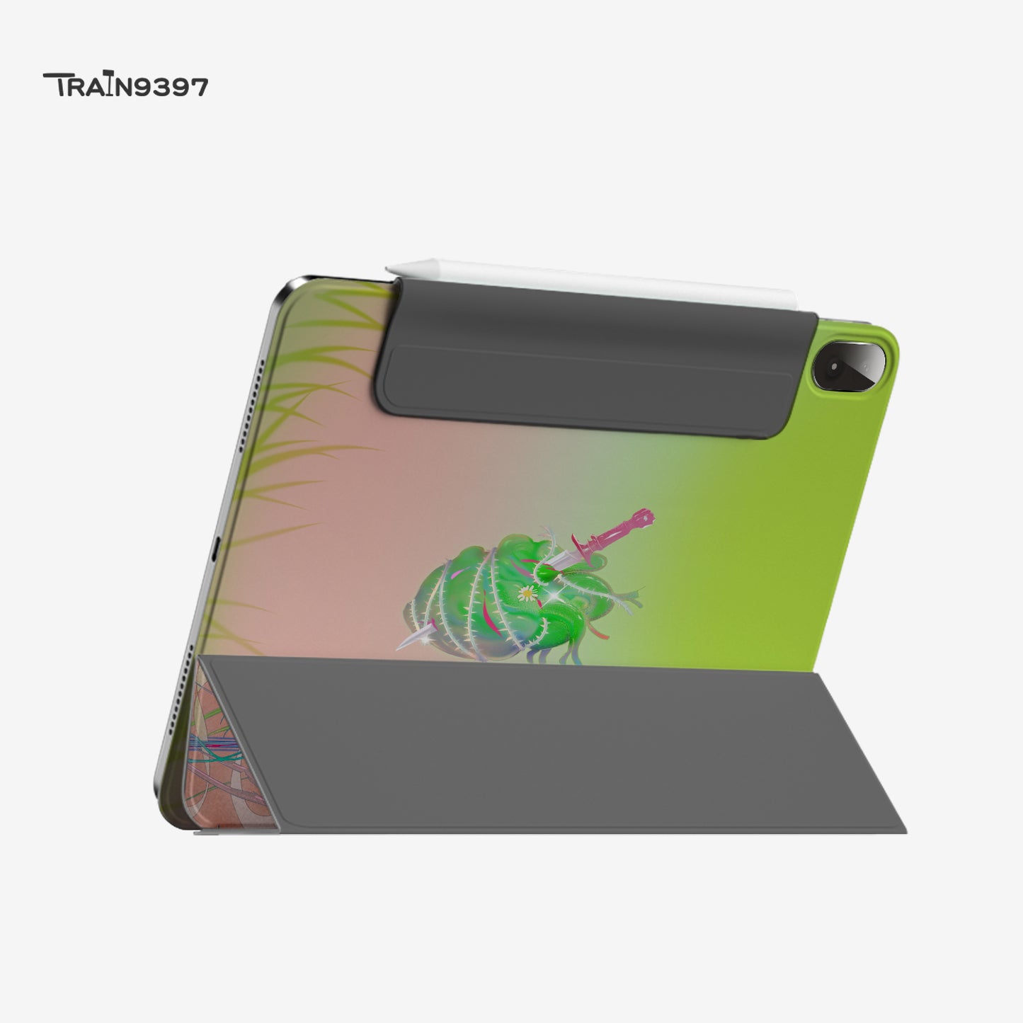 train9397 x voidspecies.garden Co-branded magnetic tablet case
