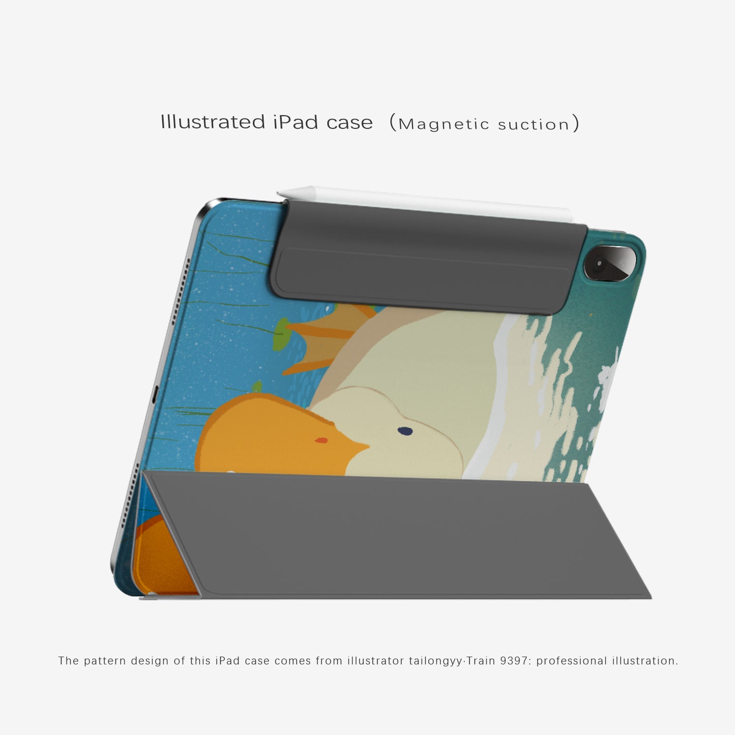 train9397 x tailongyy Co-branded magnetic tablet case