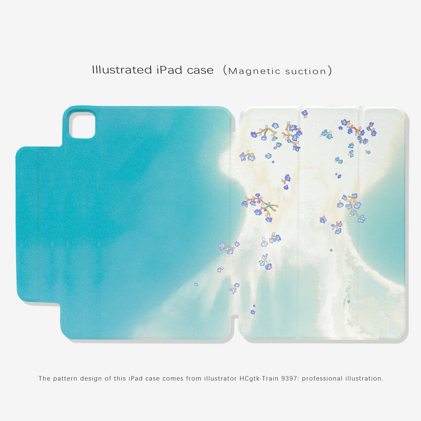 train9397 x HCgtk Co-branded magnetic tablet case