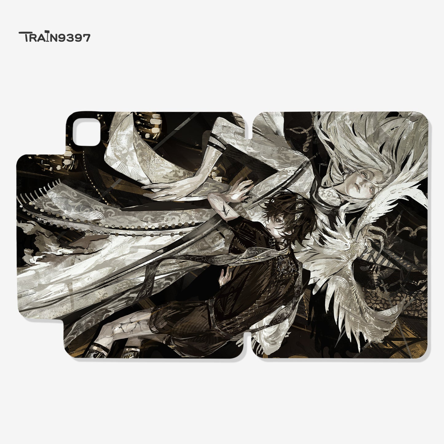 train9397 x pinellia Co-branded magnetic tablet case