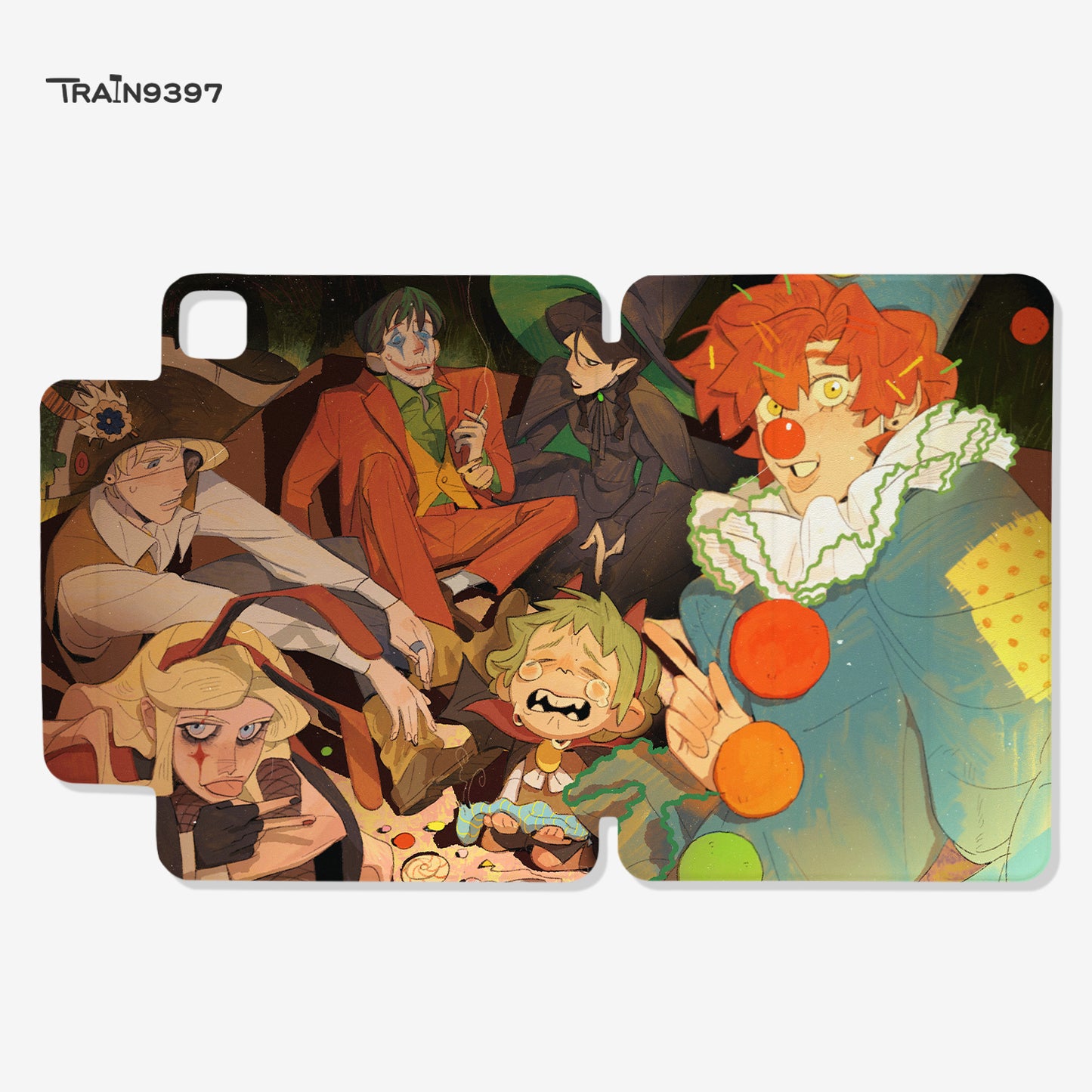 train9397 x StarrStrange Co-branded magnetic tablet case