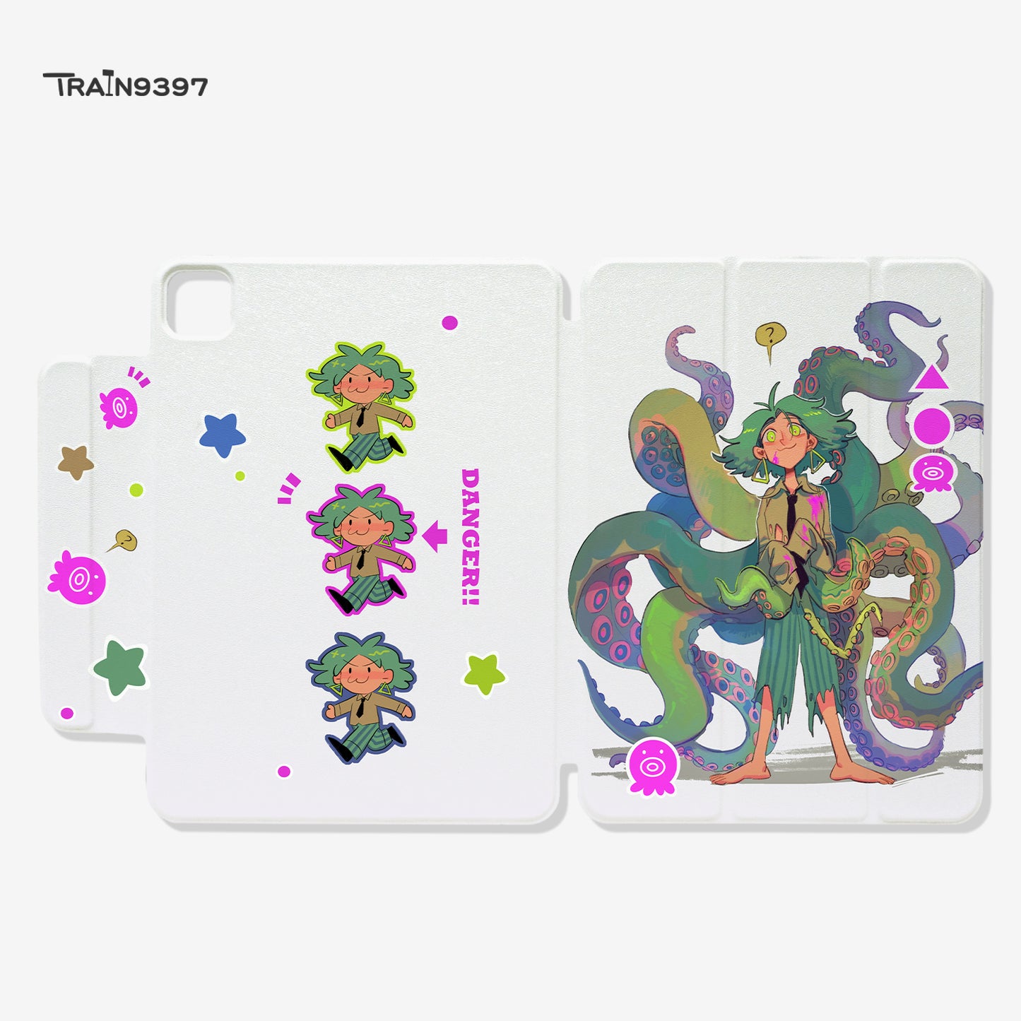 train9397 x eko.oek Co-branded magnetic tablet case