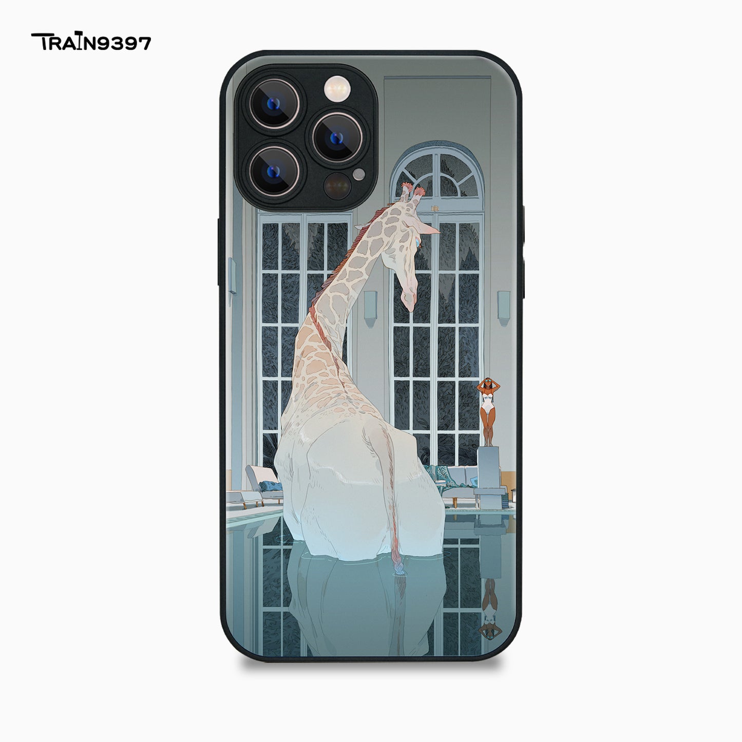 train 9397 x zhangxii_art _ Collaborative Series Phone Case