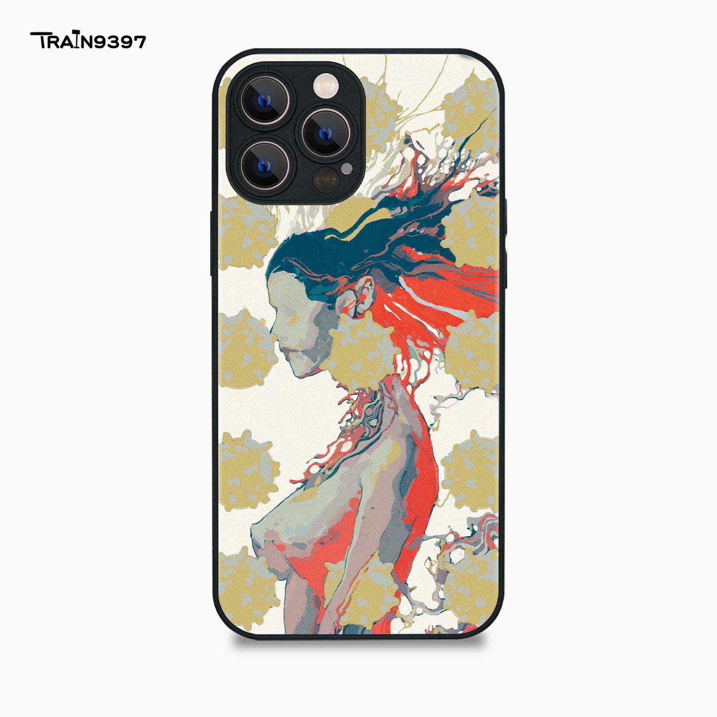 train 9397 x Mingyi Gan 1 Collaborative Series Phone Case