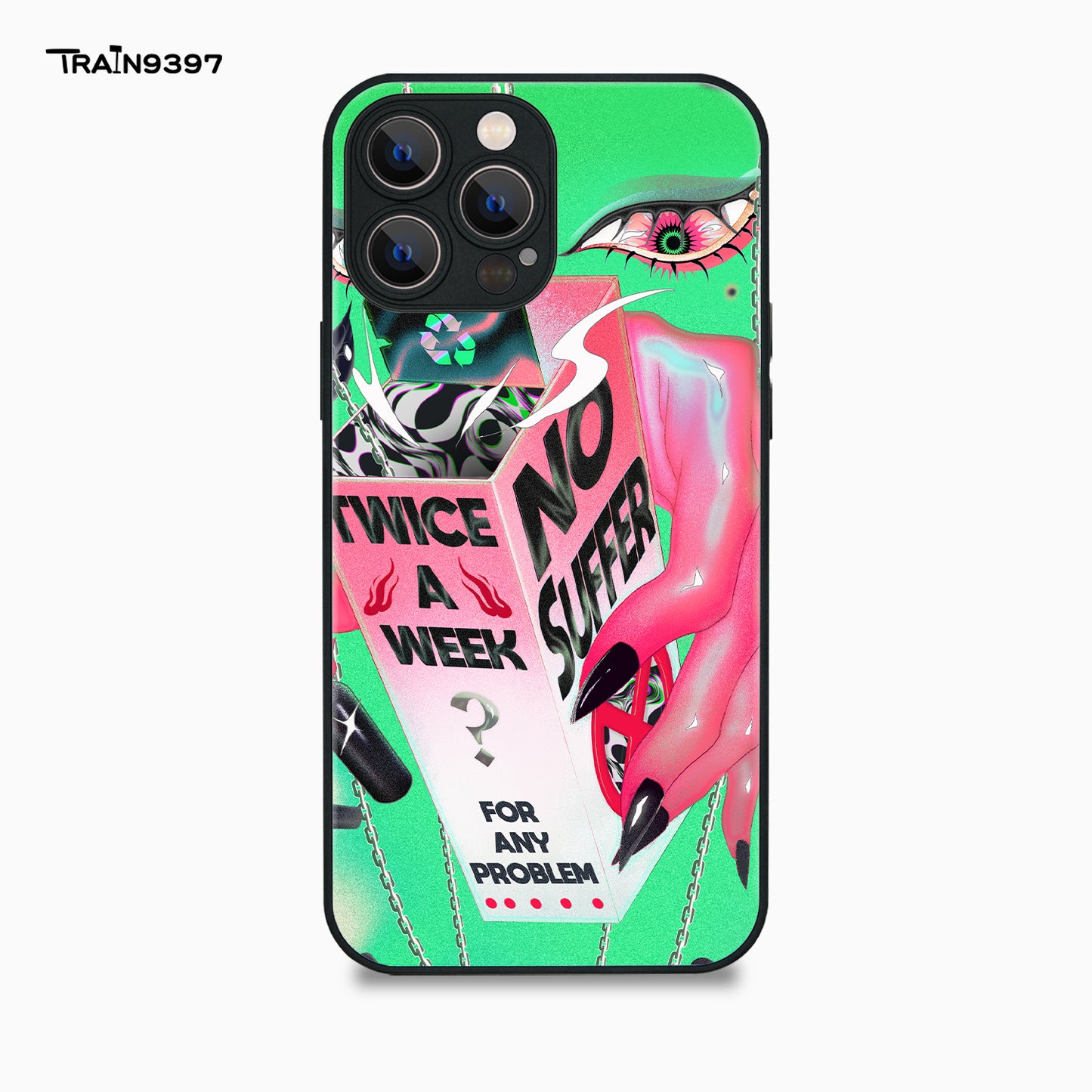 train 9397 x voidspecies.garden_ Collaborative Series Phone Case