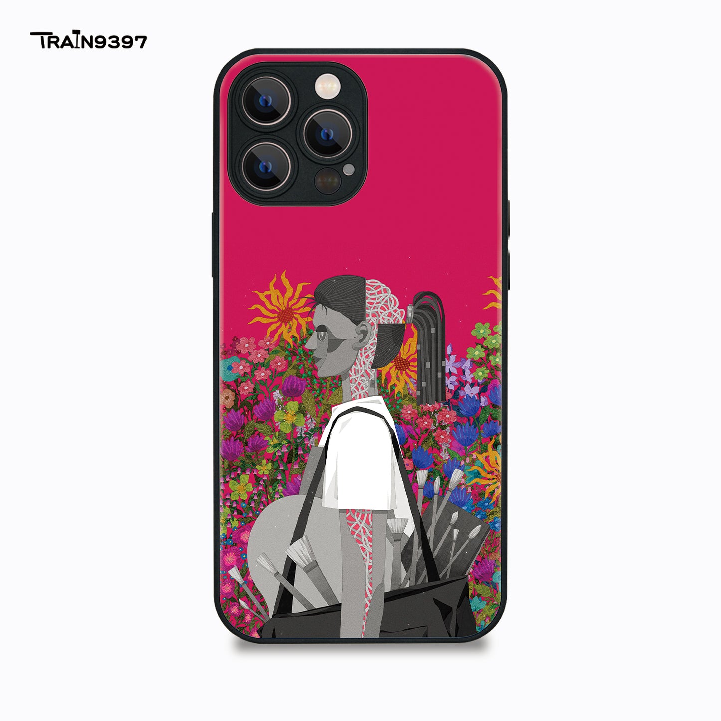train 9397 x JinningW 2 Collaborative Series Phone Case