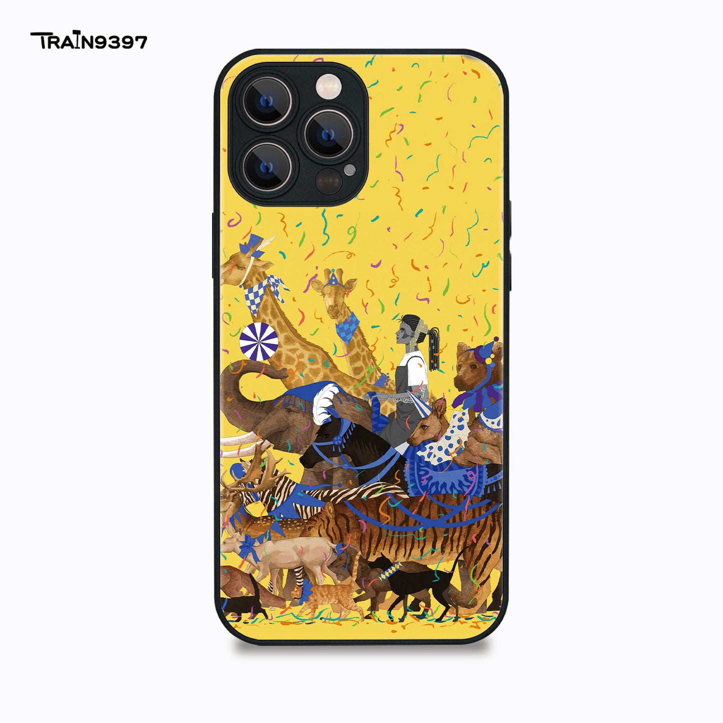 train 9397 x JinningW 2 Collaborative Series Phone Case