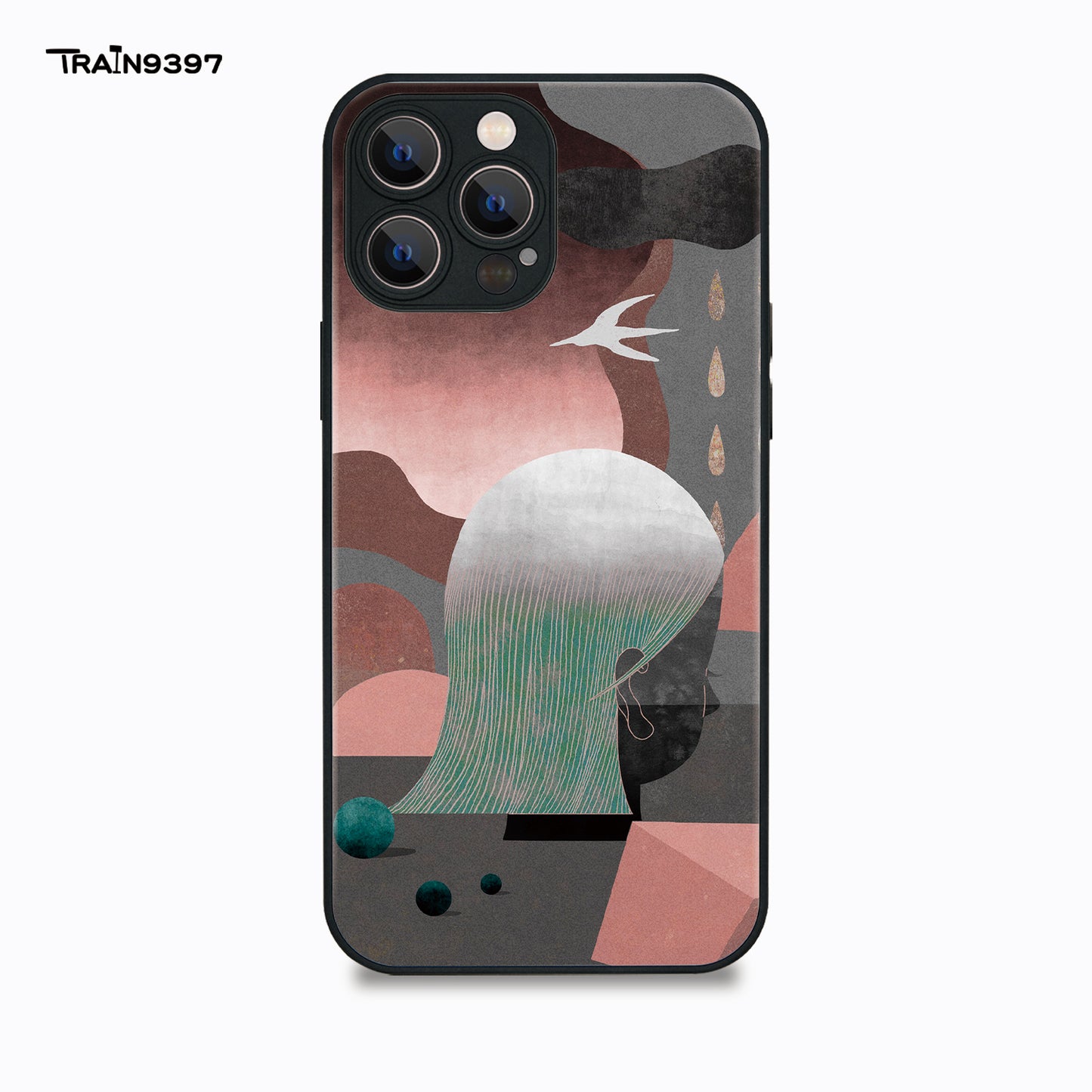 train 9397 x JinningW 4 Collaborative Series Phone Case