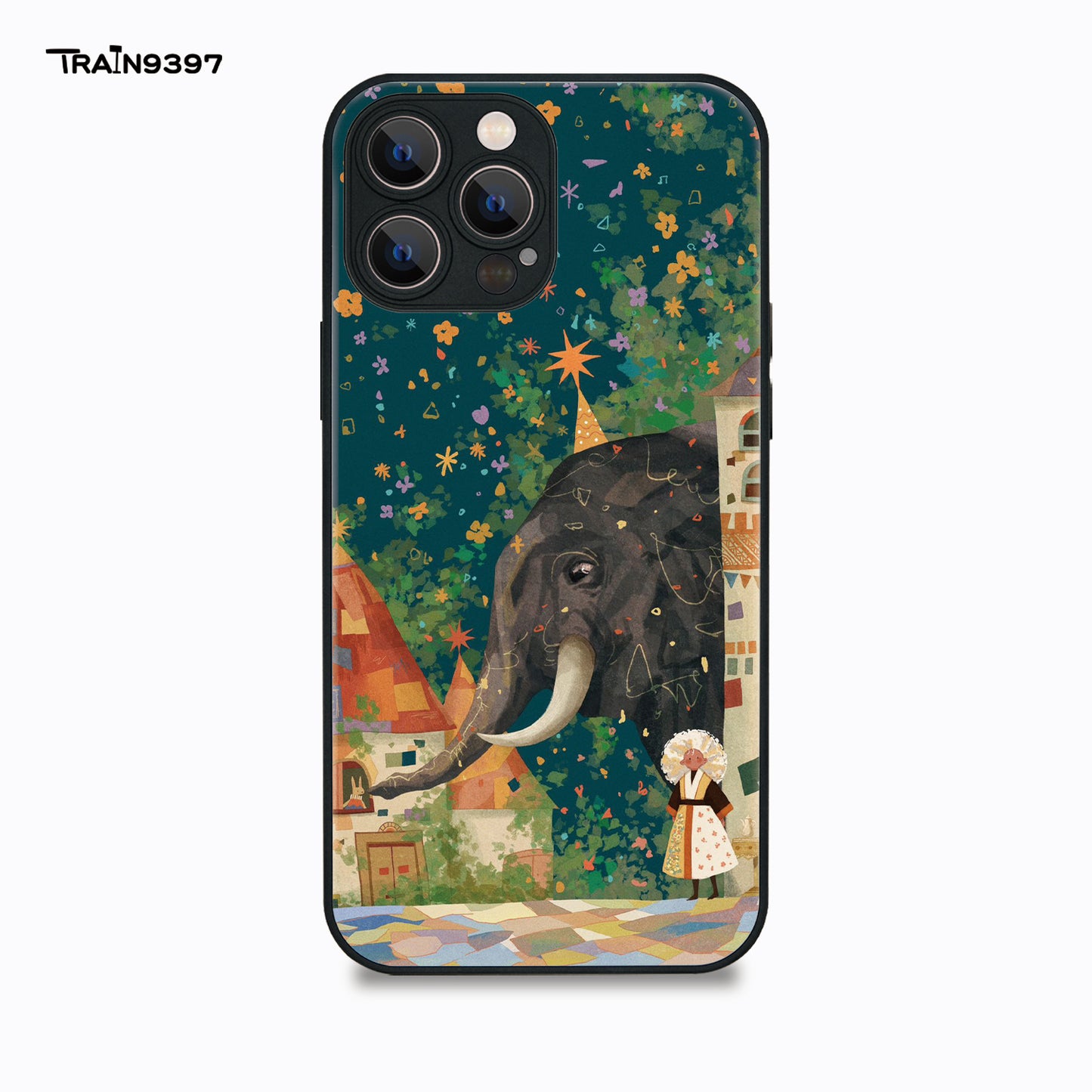 train 9397 x JinningW 5 Collaborative Series Phone Case