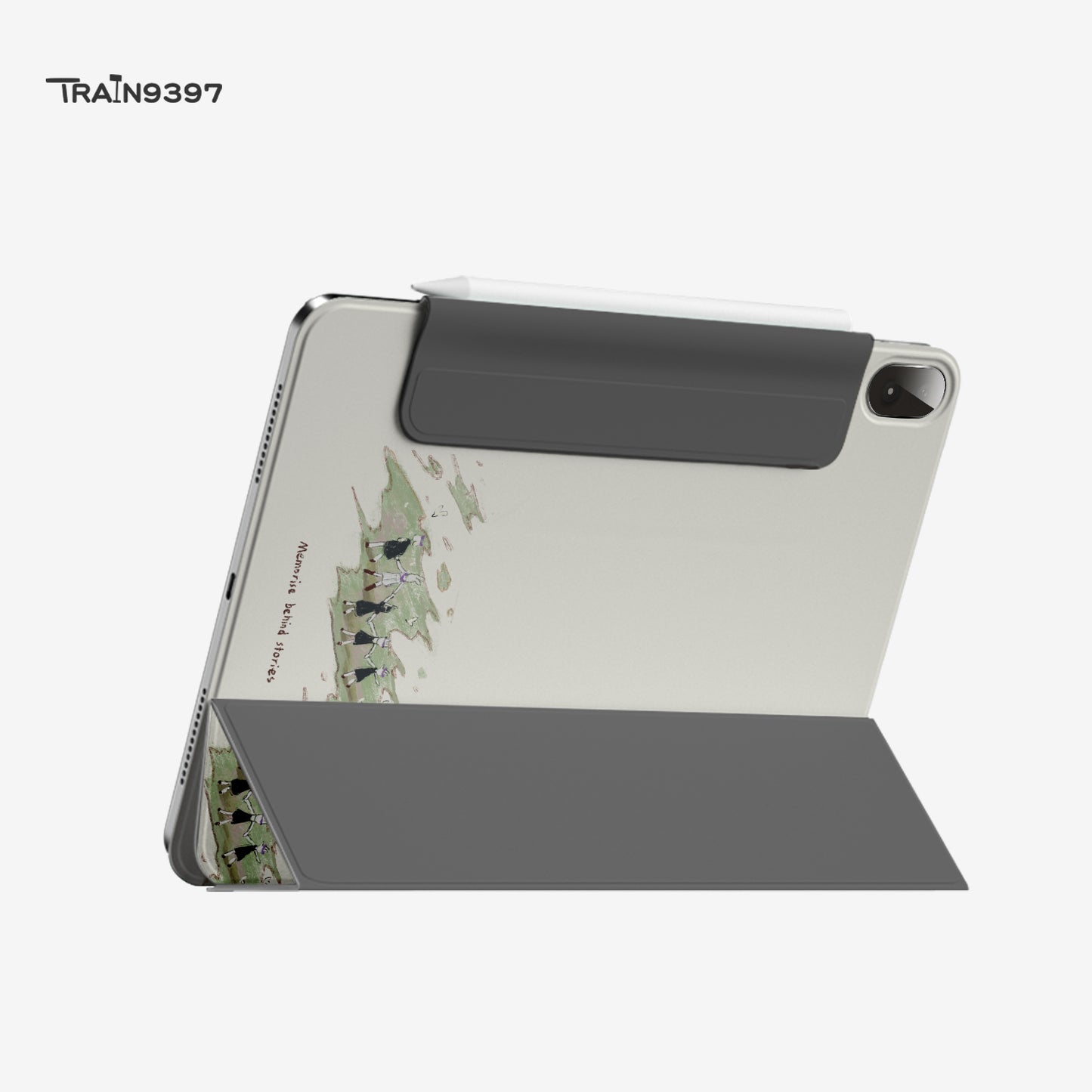 train9397 x polar_lamb Co-branded magnetic tablet case