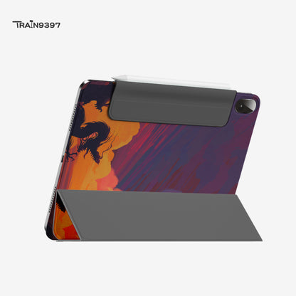 train9397 x fangpeii_ Co-branded magnetic tablet case