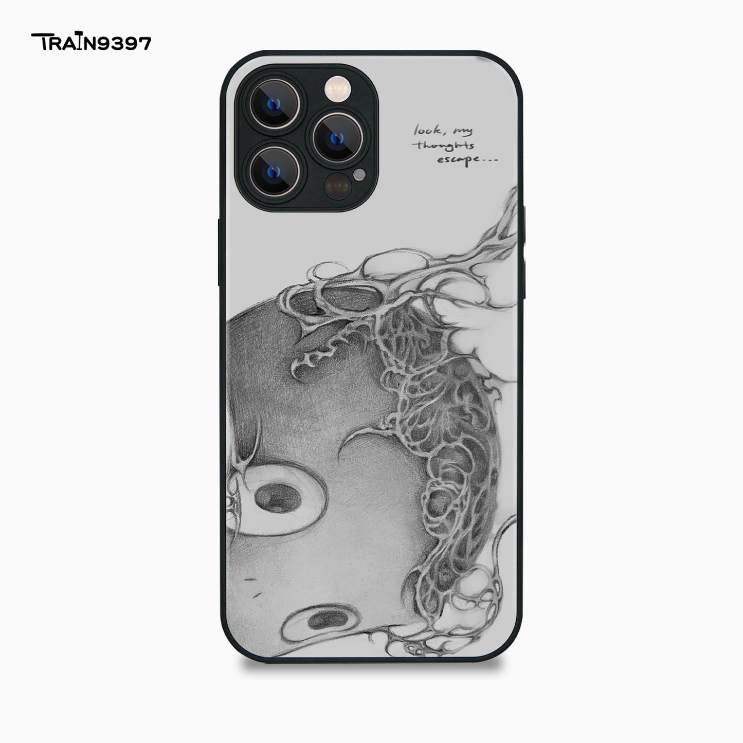 train 9397 x Angie G 1 Collaborative Series Phone Case