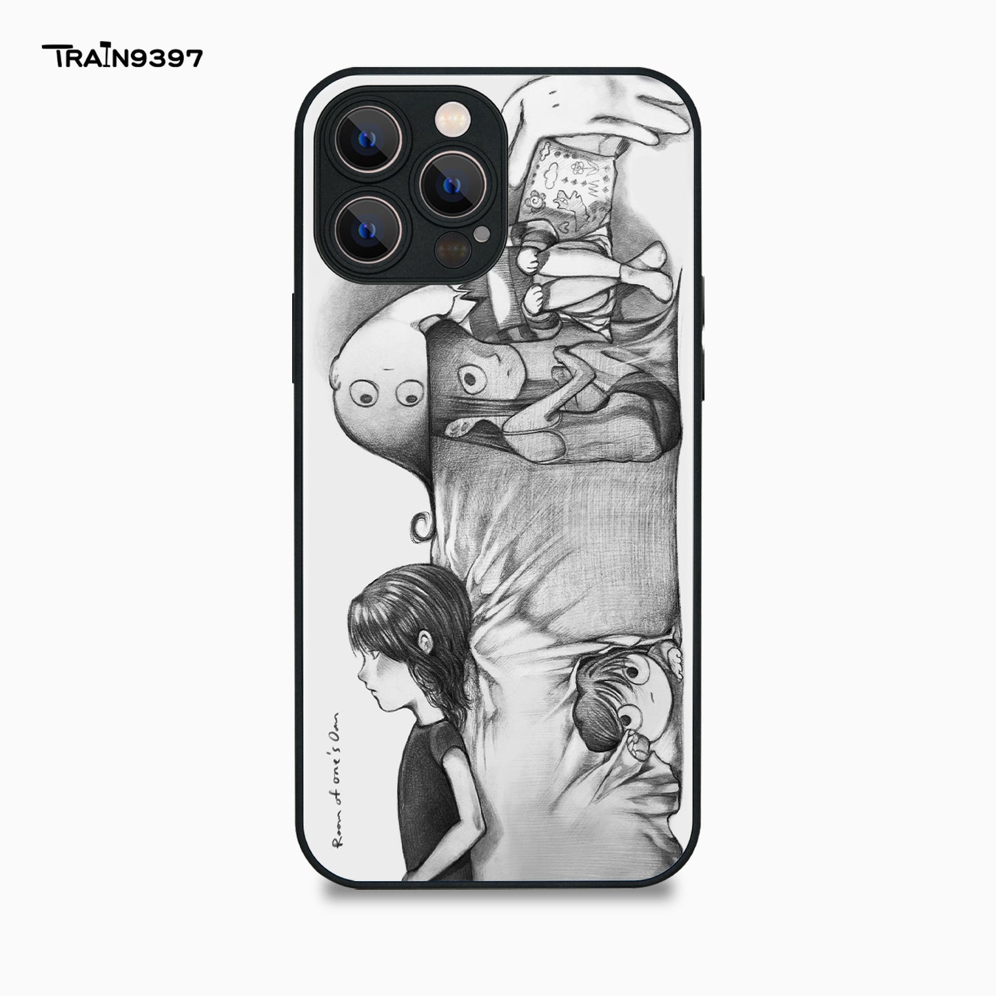 train 9397 x Angie G 2 Collaborative Series Phone Case