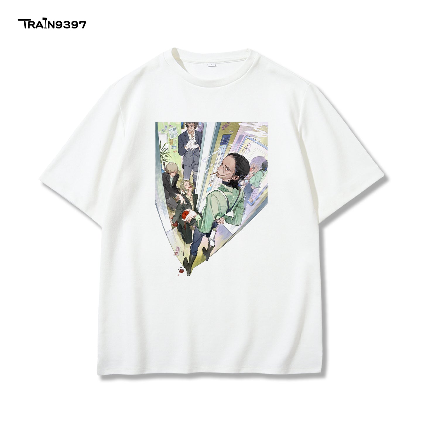 train 9397 x Bromineco Collaborative Series T-shirt