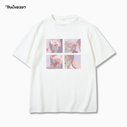 train 9397 x zhangxii_art Collaborative Series T-shirt