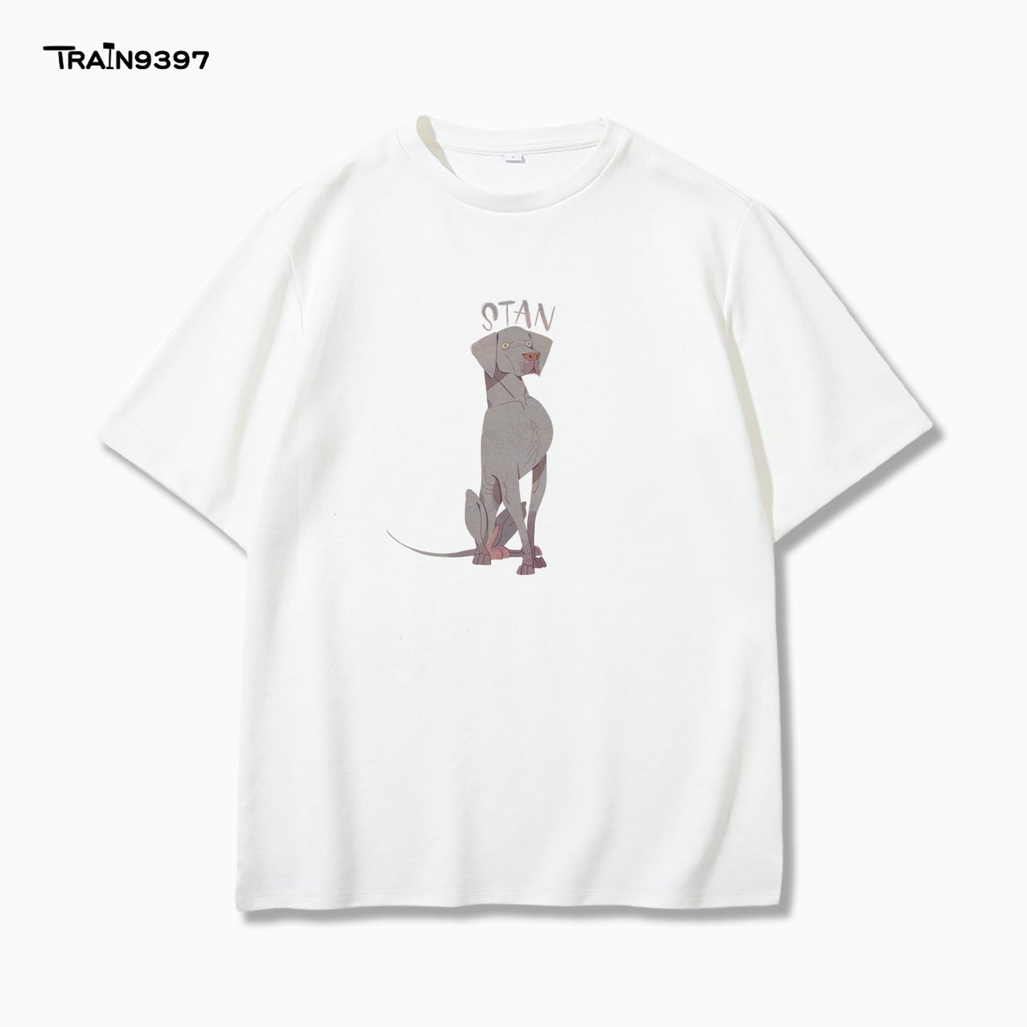 train 9397 x zhangxii_art Collaborative Series T-shirt