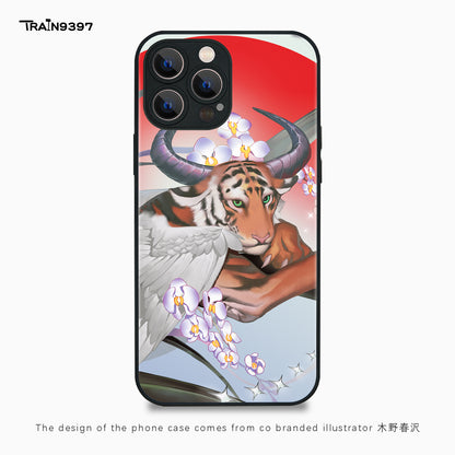 train9397 x muyechunze_ Collaborative Series Phone Case