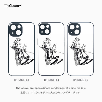 train 9397 x Chalzea Xu 1 Collaborative Series Phone Case