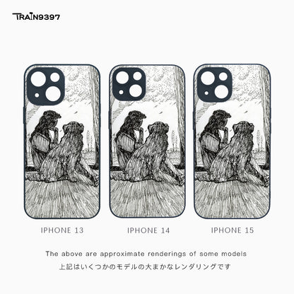 train 9397 x Chalzea Xu 2 Collaborative Series Phone Case