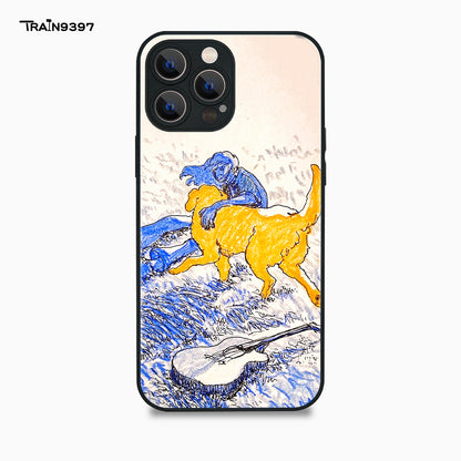 train 9397 x Chalzea Xu 2 Collaborative Series Phone Case