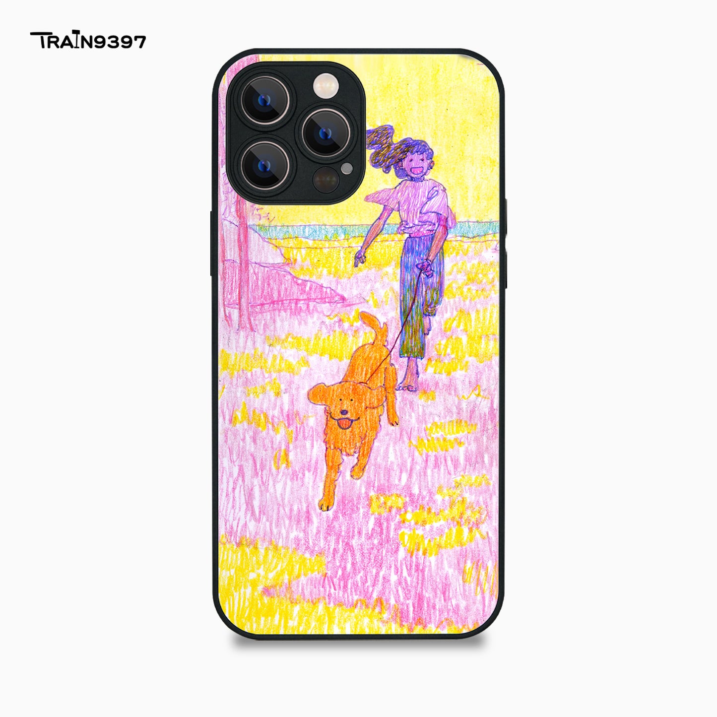 train 9397 x Chalzea Xu 3 Collaborative Series Phone Case