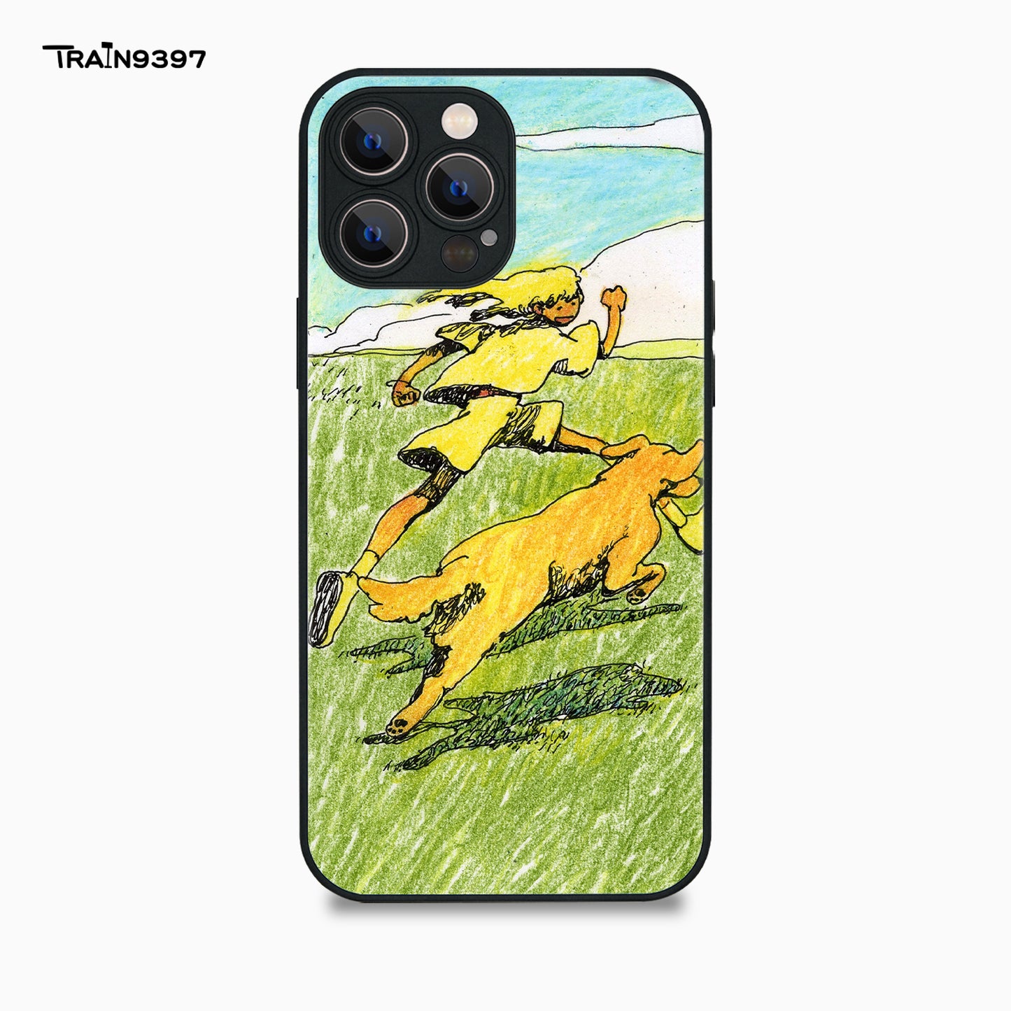 train 9397 x Chalzea Xu 3 Collaborative Series Phone Case