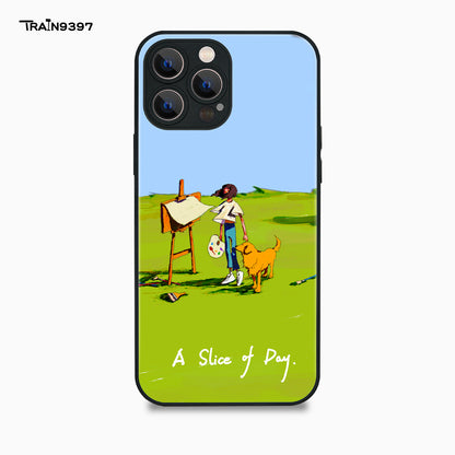 train 9397 x Chalzea Xu 3 Collaborative Series Phone Case