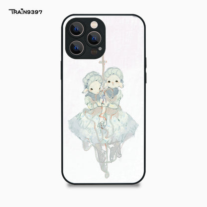 train 9397 x polar_lamb Collaborative Series Phone Case