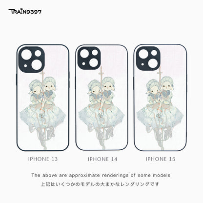 train 9397 x polar_lamb Collaborative Series Phone Case