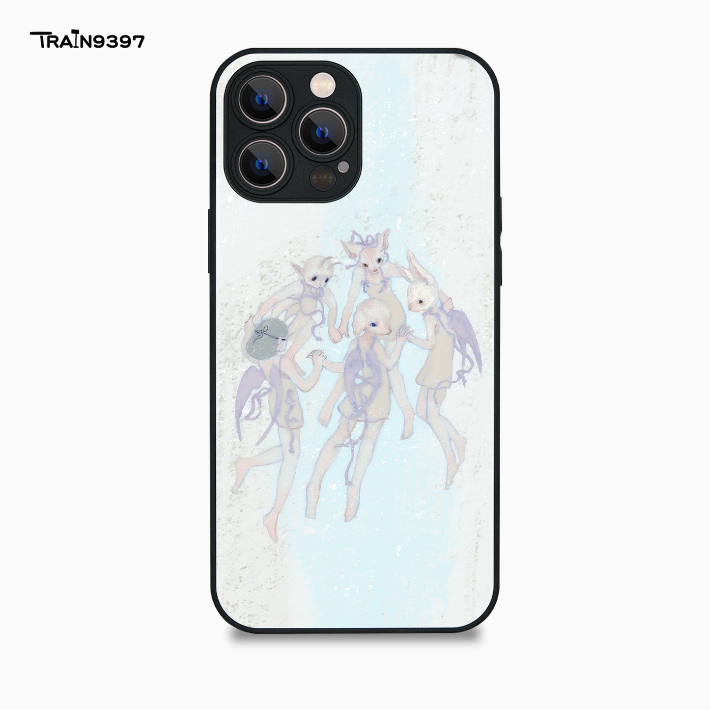 train 9397 x polar_lamb Collaborative Series Phone Case