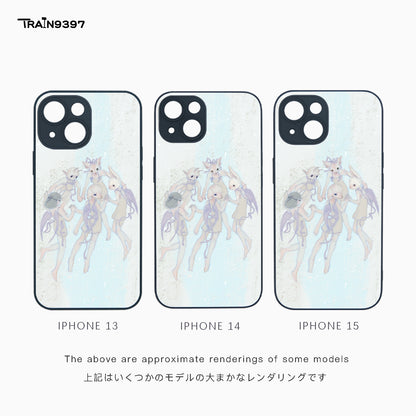 train 9397 x polar_lamb Collaborative Series Phone Case