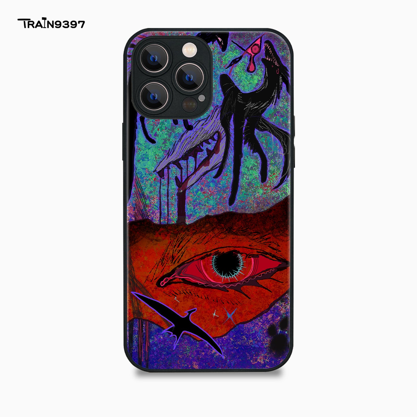 train 9397 x 風目艮彡1 Collaborative Series Phone Case