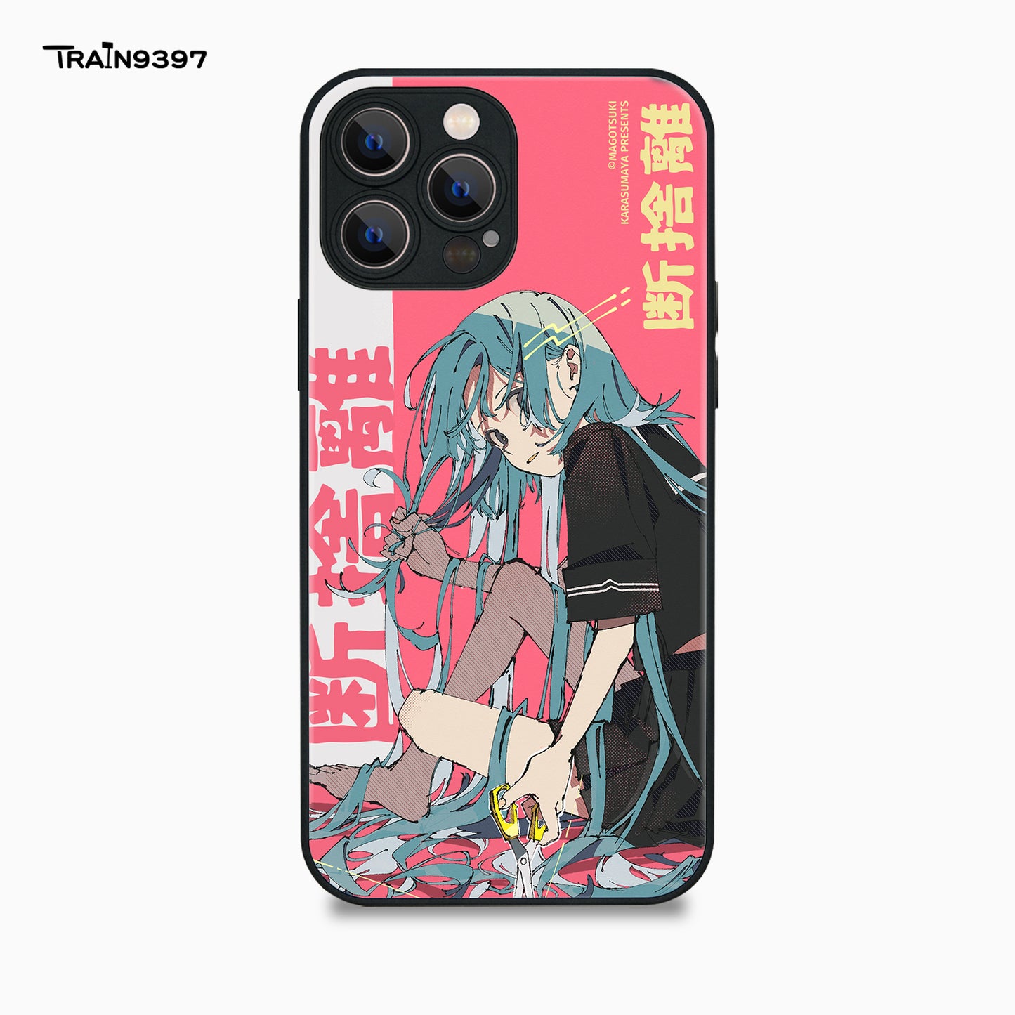 train 9397 x まごつき Collaborative Series Phone Case