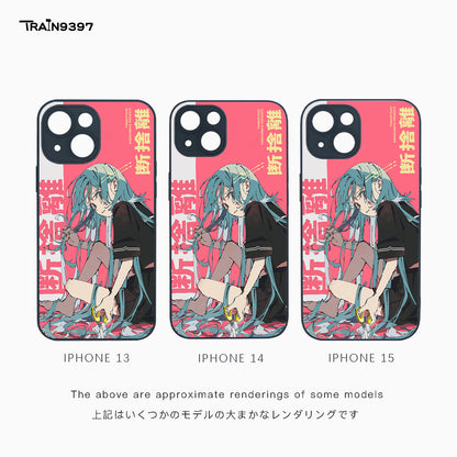 train 9397 x まごつき Collaborative Series Phone Case