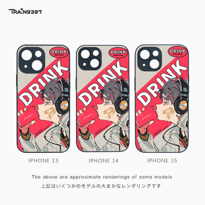 train 9397 x まごつき Collaborative Series Phone Case